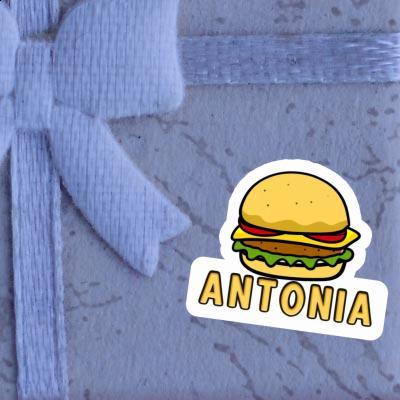 Aufkleber Antonia Beefburger Laptop Image