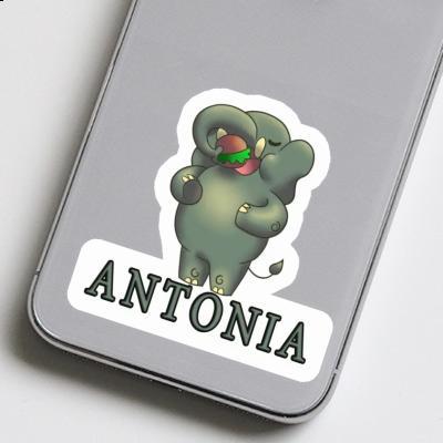 Sticker Elefant Antonia Notebook Image