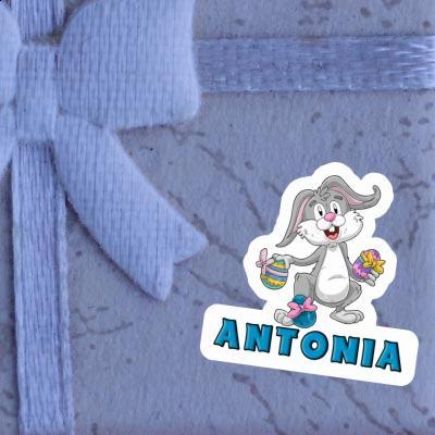 Easter Bunny Sticker Antonia Laptop Image