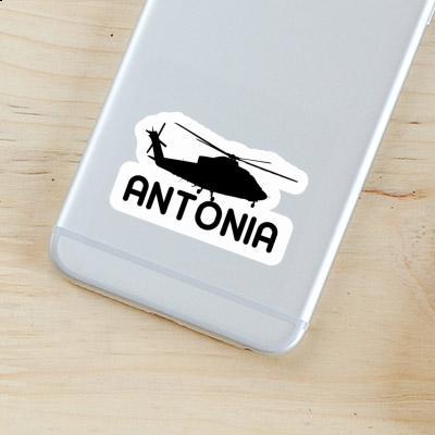 Sticker Antonia Helicopter Notebook Image