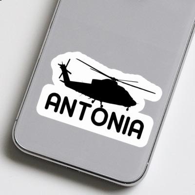 Sticker Antonia Helicopter Image