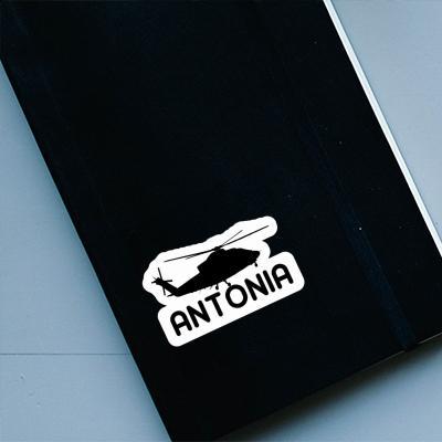 Sticker Antonia Helicopter Image