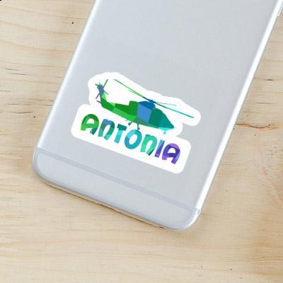 Antonia Sticker Helicopter Notebook Image