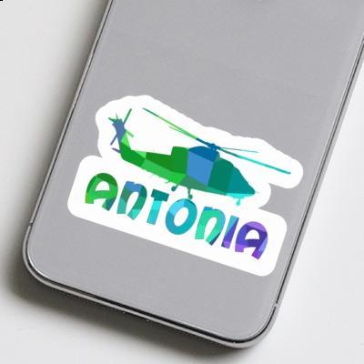 Antonia Sticker Helicopter Notebook Image