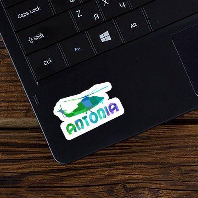 Antonia Sticker Helicopter Laptop Image