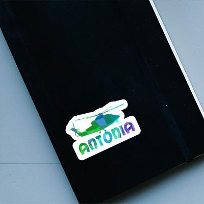 Antonia Sticker Helicopter Notebook Image