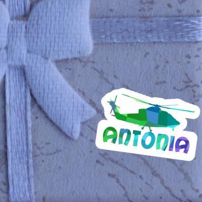 Antonia Sticker Helicopter Notebook Image