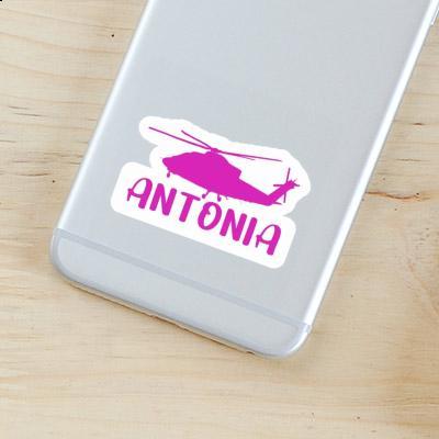 Helicopter Sticker Antonia Image