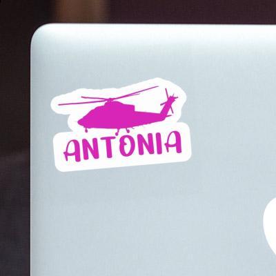 Helicopter Sticker Antonia Notebook Image