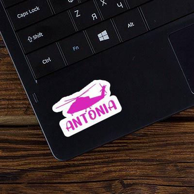 Helicopter Sticker Antonia Image