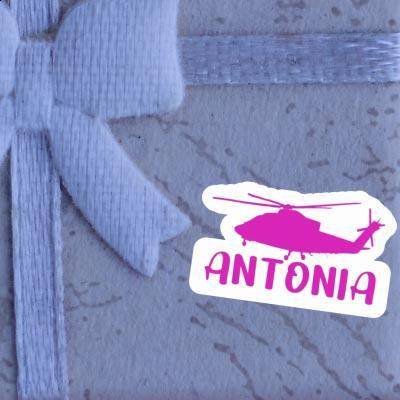 Helicopter Sticker Antonia Image