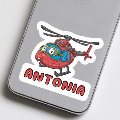 Antonia Sticker Helicopter Notebook Image