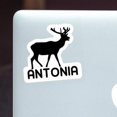 Sticker Hirsch Antonia Notebook Image