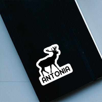 Antonia Autocollant Cerf Notebook Image