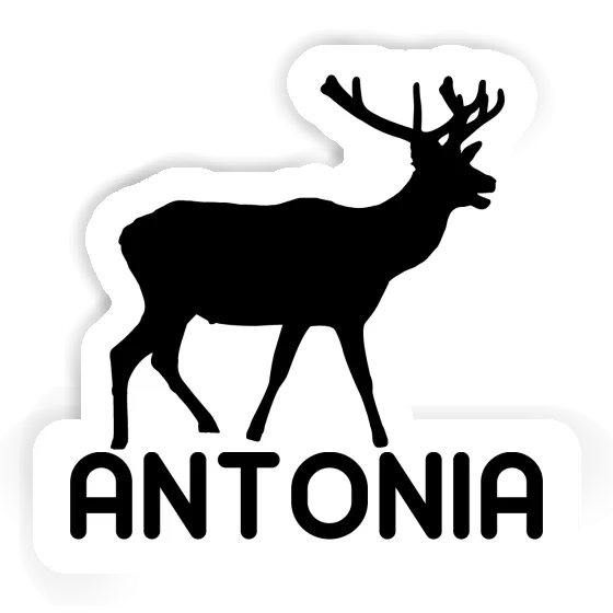 Antonia Sticker Deer Gift package Image