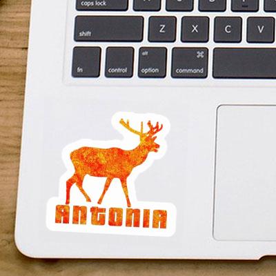 Antonia Sticker Deer Gift package Image