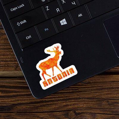 Antonia Sticker Deer Image