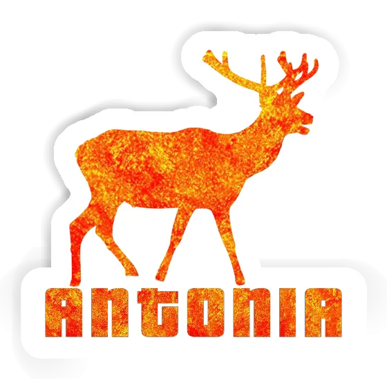 Antonia Sticker Deer Laptop Image