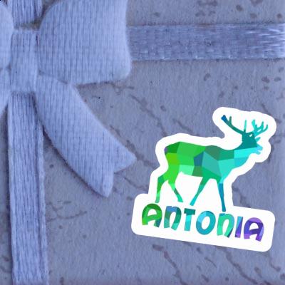 Autocollant Cerf Antonia Image