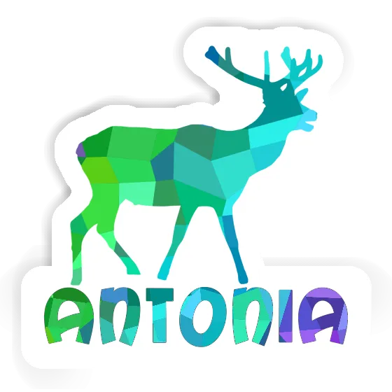 Antonia Sticker Deer Image