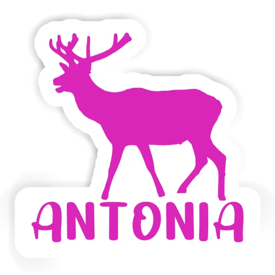 Antonia Sticker Deer Notebook Image