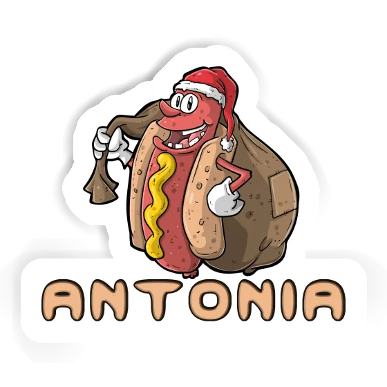 Sticker Antonia Hot Dog Gift package Image