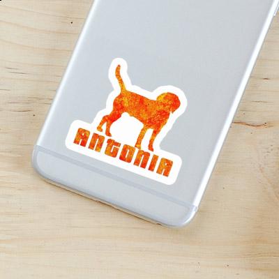 Sticker Dog Antonia Notebook Image