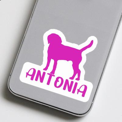 Dog Sticker Antonia Notebook Image