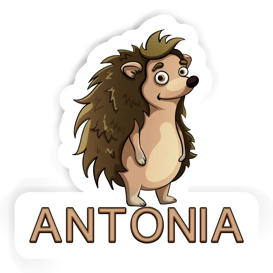 Sticker Hedgehog Antonia Notebook Image