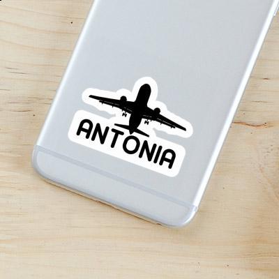 Jumbo-Jet Autocollant Antonia Notebook Image