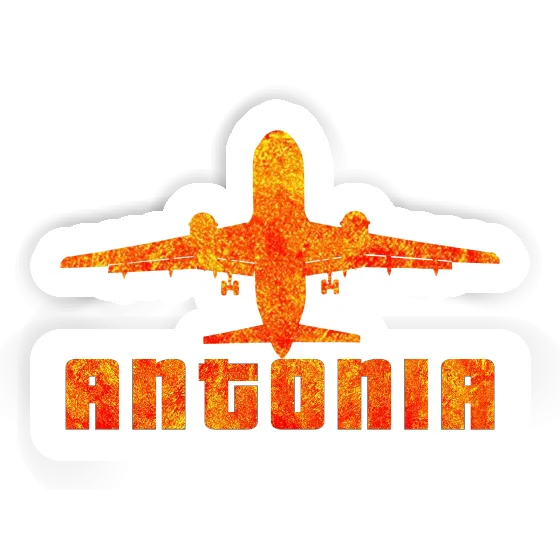 Antonia Sticker Jumbo-Jet Notebook Image