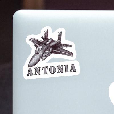 Plane Sticker Antonia Notebook Image