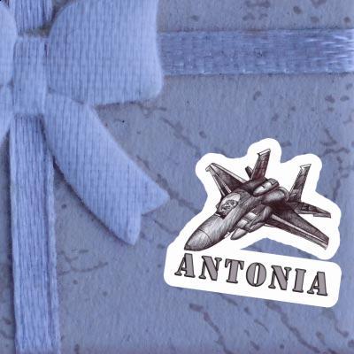 Plane Sticker Antonia Notebook Image