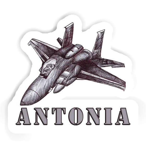 Plane Sticker Antonia Notebook Image