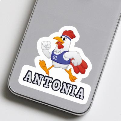 Autocollant Antonia Joggeur Laptop Image