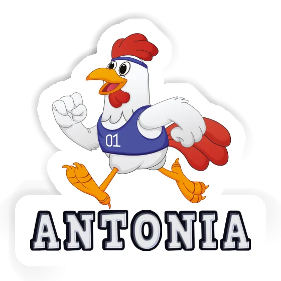 Sticker Runner Antonia Laptop Image