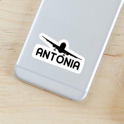 Autocollant Antonia Avion Laptop Image