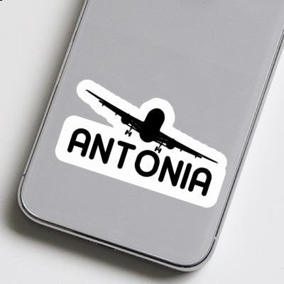 Sticker Antonia Airplane Laptop Image