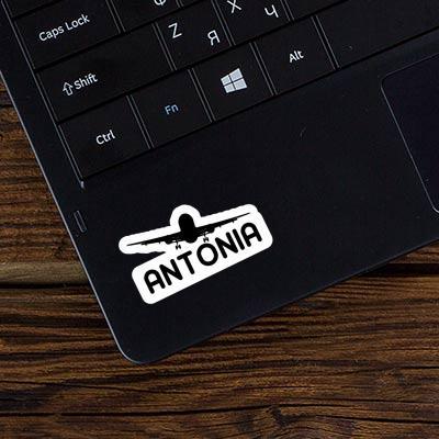 Autocollant Antonia Avion Laptop Image