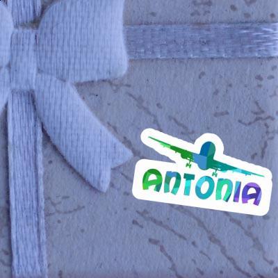 Autocollant Avion Antonia Notebook Image