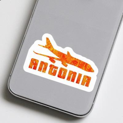 Sticker Jumbo-Jet Antonia Laptop Image