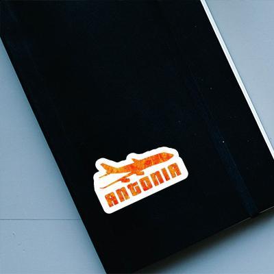 Sticker Jumbo-Jet Antonia Laptop Image