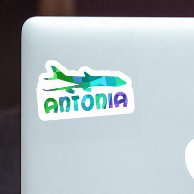 Sticker Jumbo-Jet Antonia Laptop Image