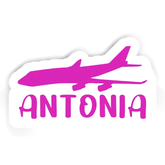 Autocollant Jumbo-Jet Antonia Image