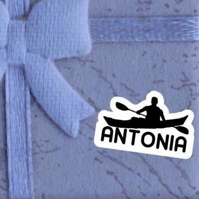 Sticker Kayaker Antonia Laptop Image