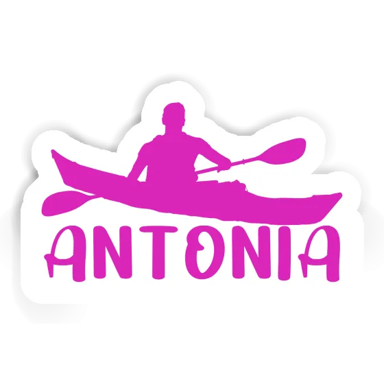 Sticker Kayaker Antonia Laptop Image