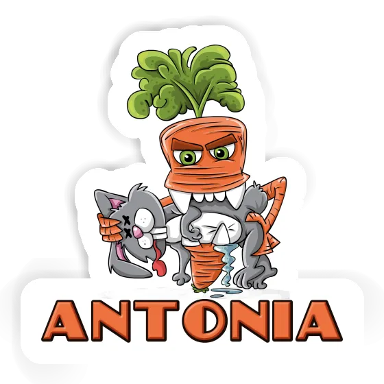 Sticker Monster Carrot Antonia Laptop Image