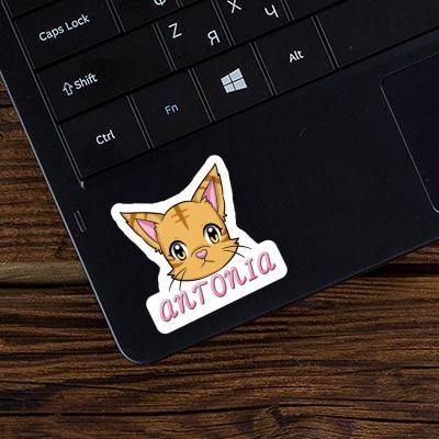 Sticker Cat Antonia Notebook Image