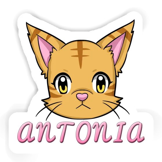 Sticker Cat Antonia Notebook Image