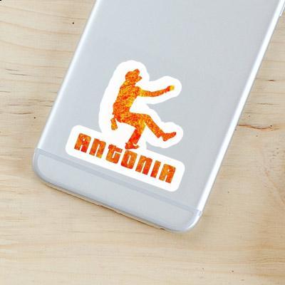 Sticker Antonia Climber Laptop Image